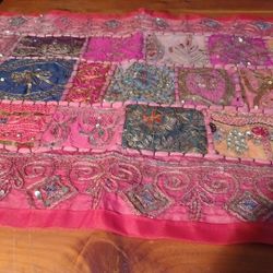 Luxurious Indian Embroidery Mat