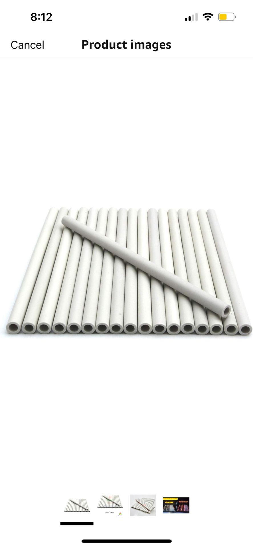 DF-18 Gas Grill Ceramic Radiants, BBQ Grill Ceramic Rods Replacement for DCS Heat Plates