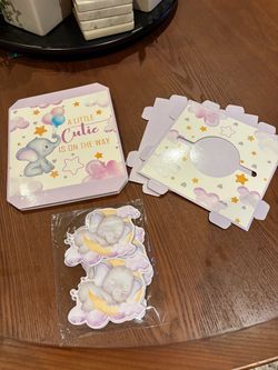 New diaper raffle box and tickets