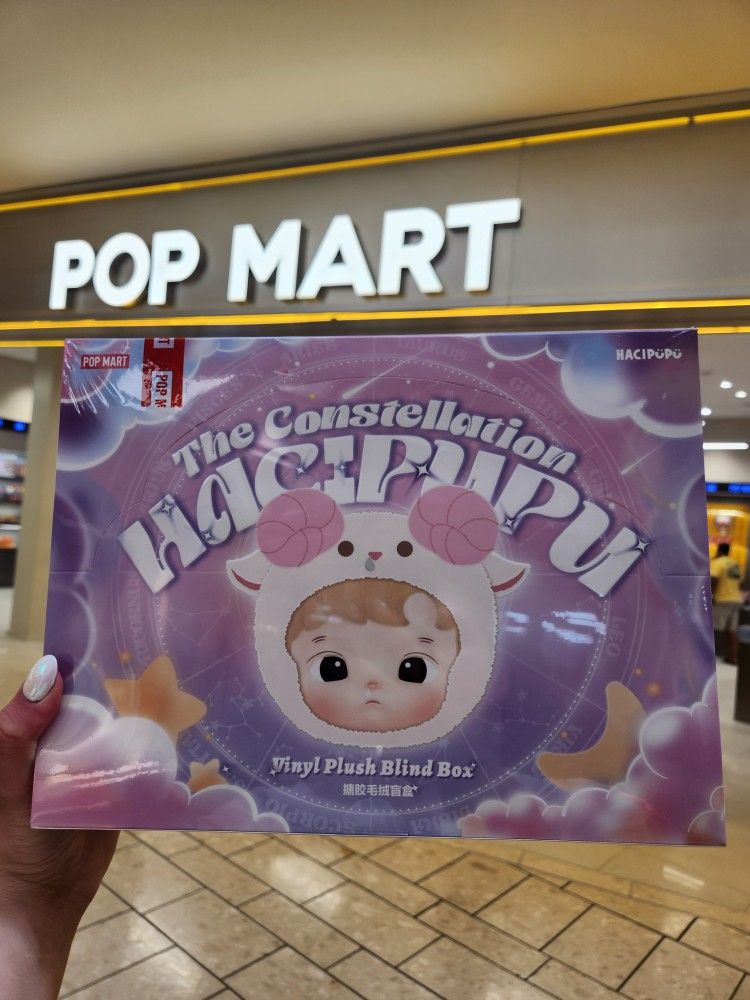 PopMart Hacipupu Constellation Plushies