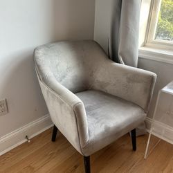 Gray Accent Chair