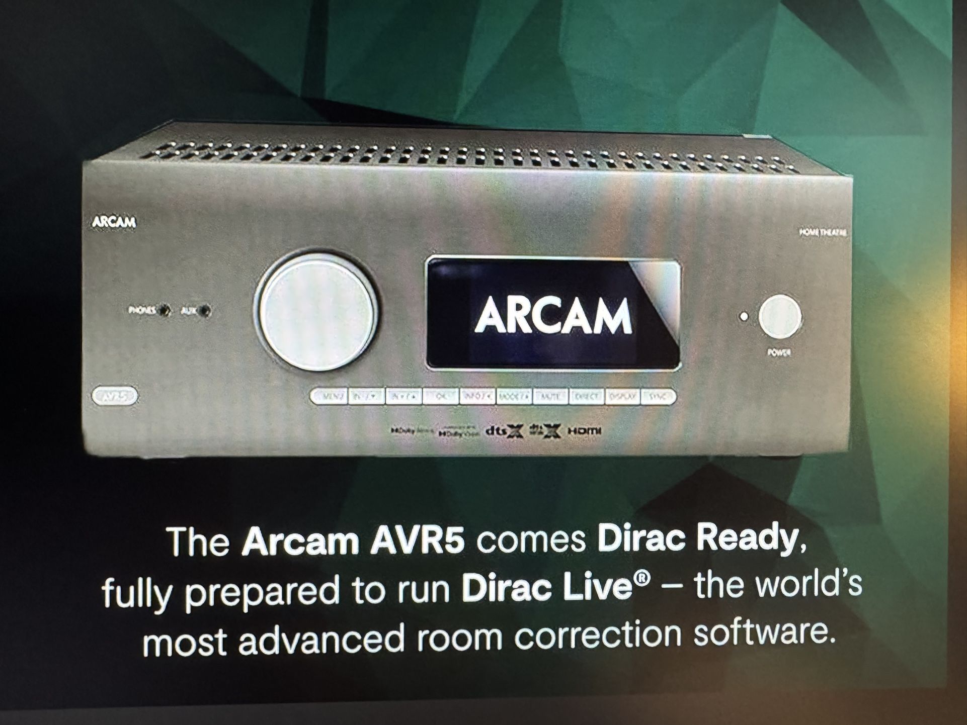 Arcam AVR5 High End Home Theatre New