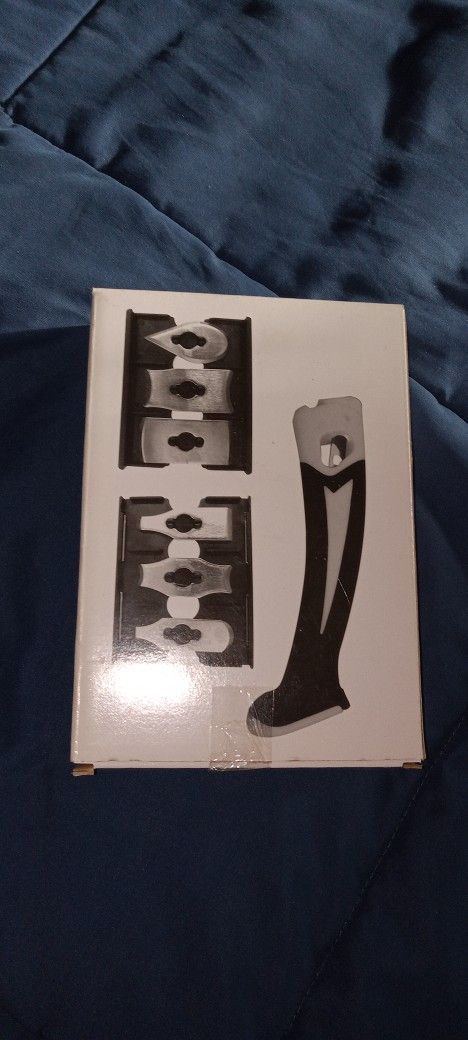Brand New 7 Piece Profesional Rare Woodworking Scraper Set.n.i.b