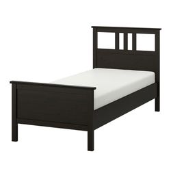 IKEA Twin Bed + Nightstand + Shelf + Mattress