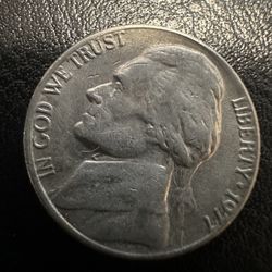 1977 Nickel No Mint Mark