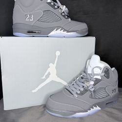 Air Jordan 5 Retro Wolf Grey
