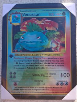 Pokémon 3D Lenticular Wall Art – Charizard, Blastoise & Venusaur – Framed Display