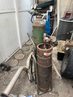 Oxy acetylene set
