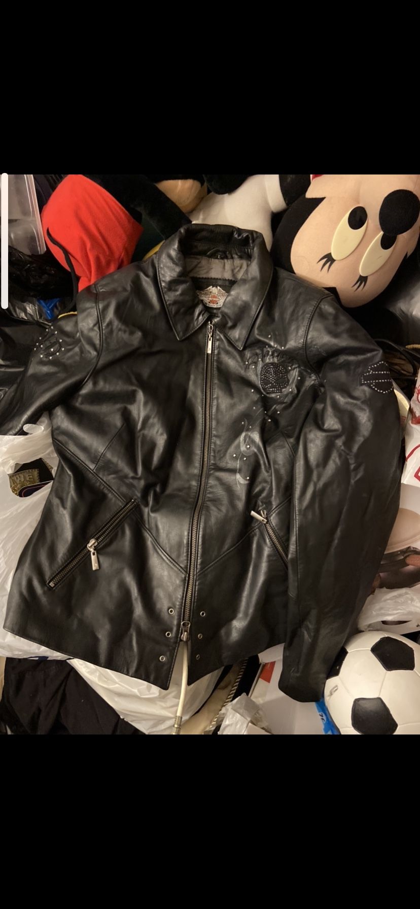 Lady Leather Jacket (L)