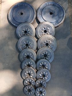 Standard weights plates