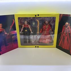 Flash Gordon Ming The Merciless Figures NECA CIB