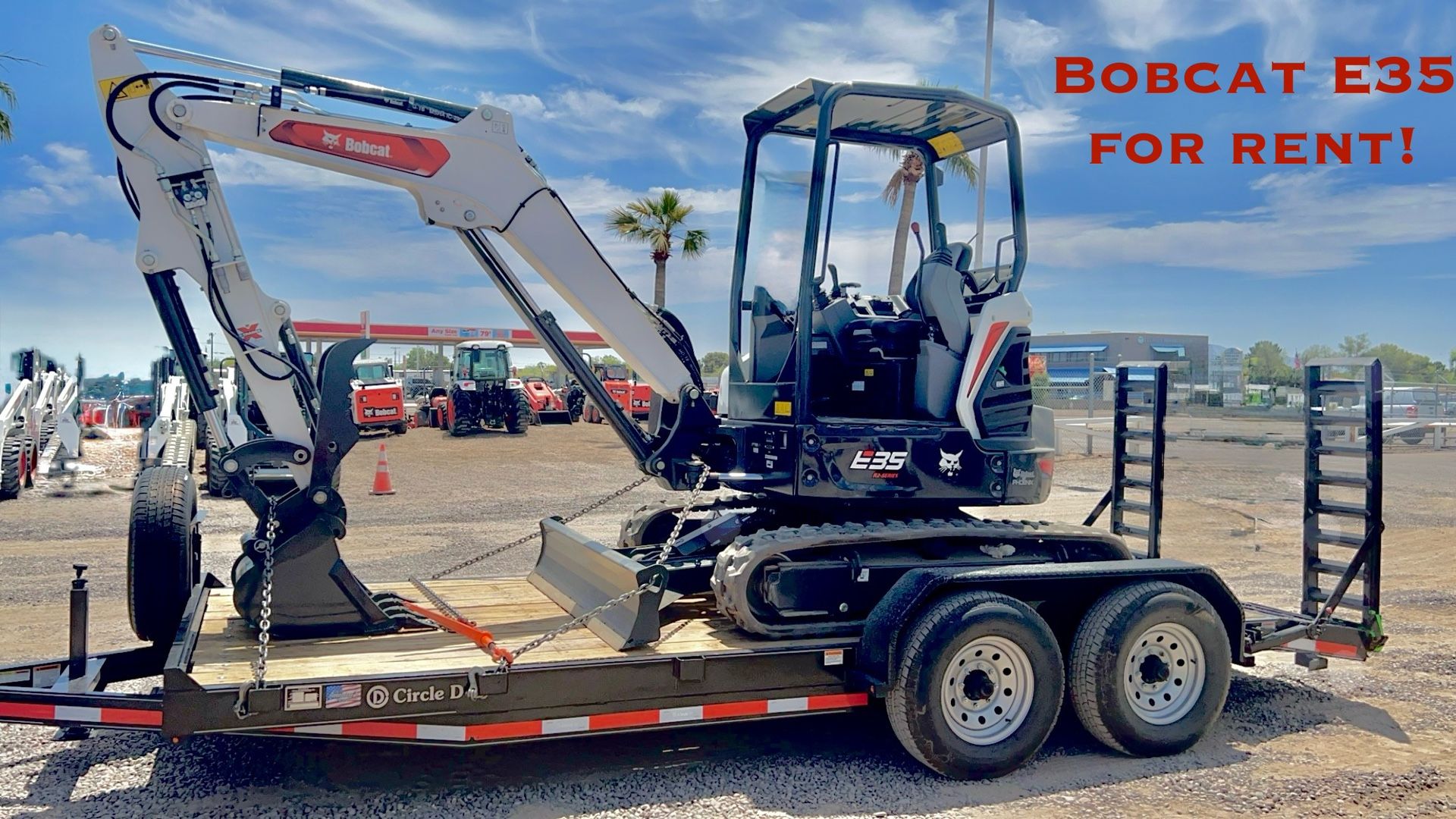 Bobcat E35 Excavator W/thumb And Jackhammer