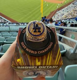 Dodgers Ohtani World Series Ring