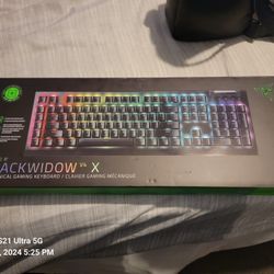Razer BlackWidow V4 X Mechanical Gaming Keyboard with Razer Chroma RGB