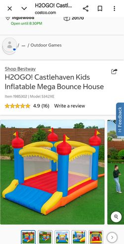 Castel heaven mega bouncer 13 ft new
