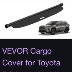 Toyota RAV4 Trunk Cargo Cover