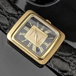 Movado Watch Womens Gold Vintage New 
