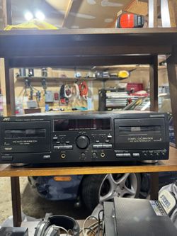 JVC Double Cassette Deck
