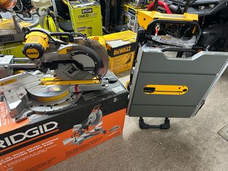 Dewalt table saw y Sliding miter saw