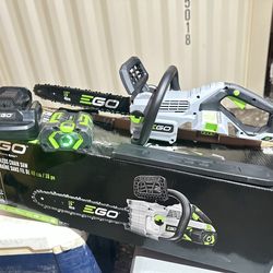 Ego 16” power chainsaw usually $250-400
