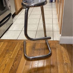 Chrome Bar/Counter Stools 