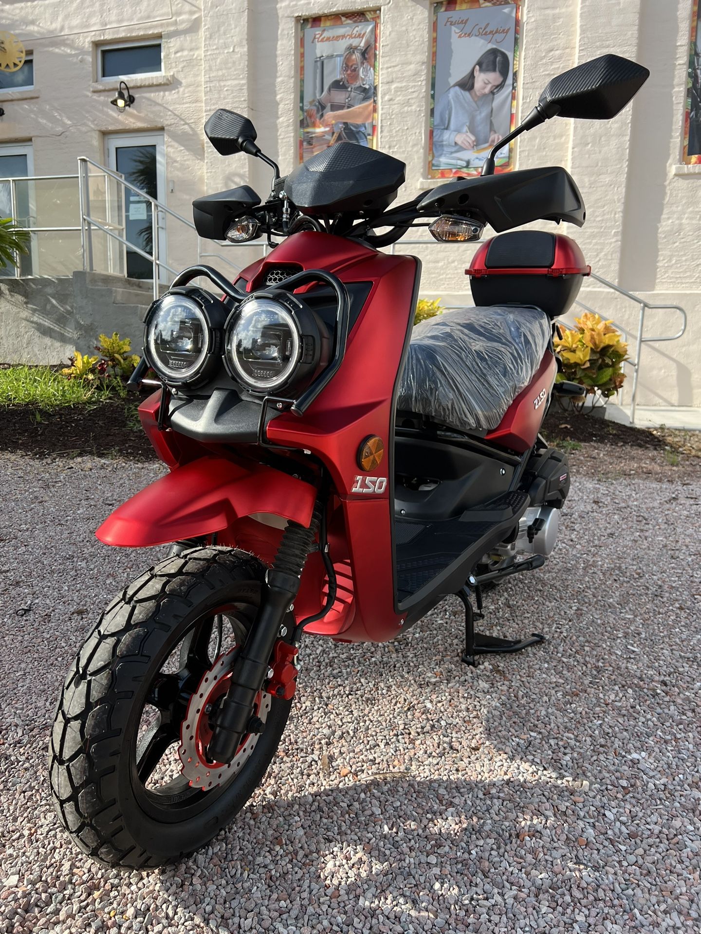 2024 150cc Scooter (Zuma Clone) 0 miles. Financing avail $50 down