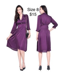 Purple Dress medium $15