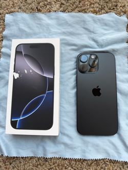 iPhone 16 Pro Max 256GB - Black Titanium
