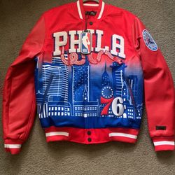 Exclusive 76ers Varsity Jacket Size M