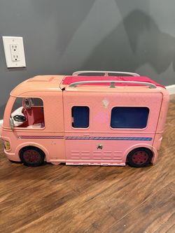 Barbie dream camper with pool