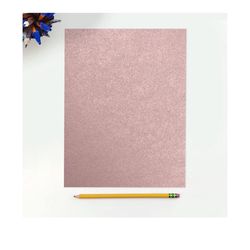 LUXPaper 8.5" x 11" Paper | Letter Size | Misty Rose Metallic 50 count