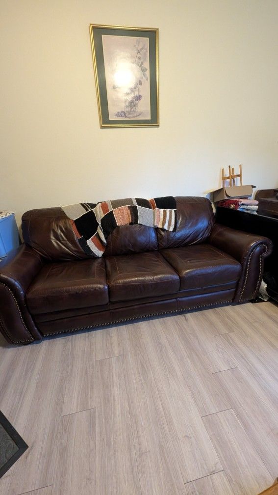 Leather Couch