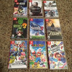 Empty Case Games Nintendo Switch 