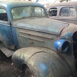 1936 Chevrolet Standard Two-Door Sedan parts, Blue 