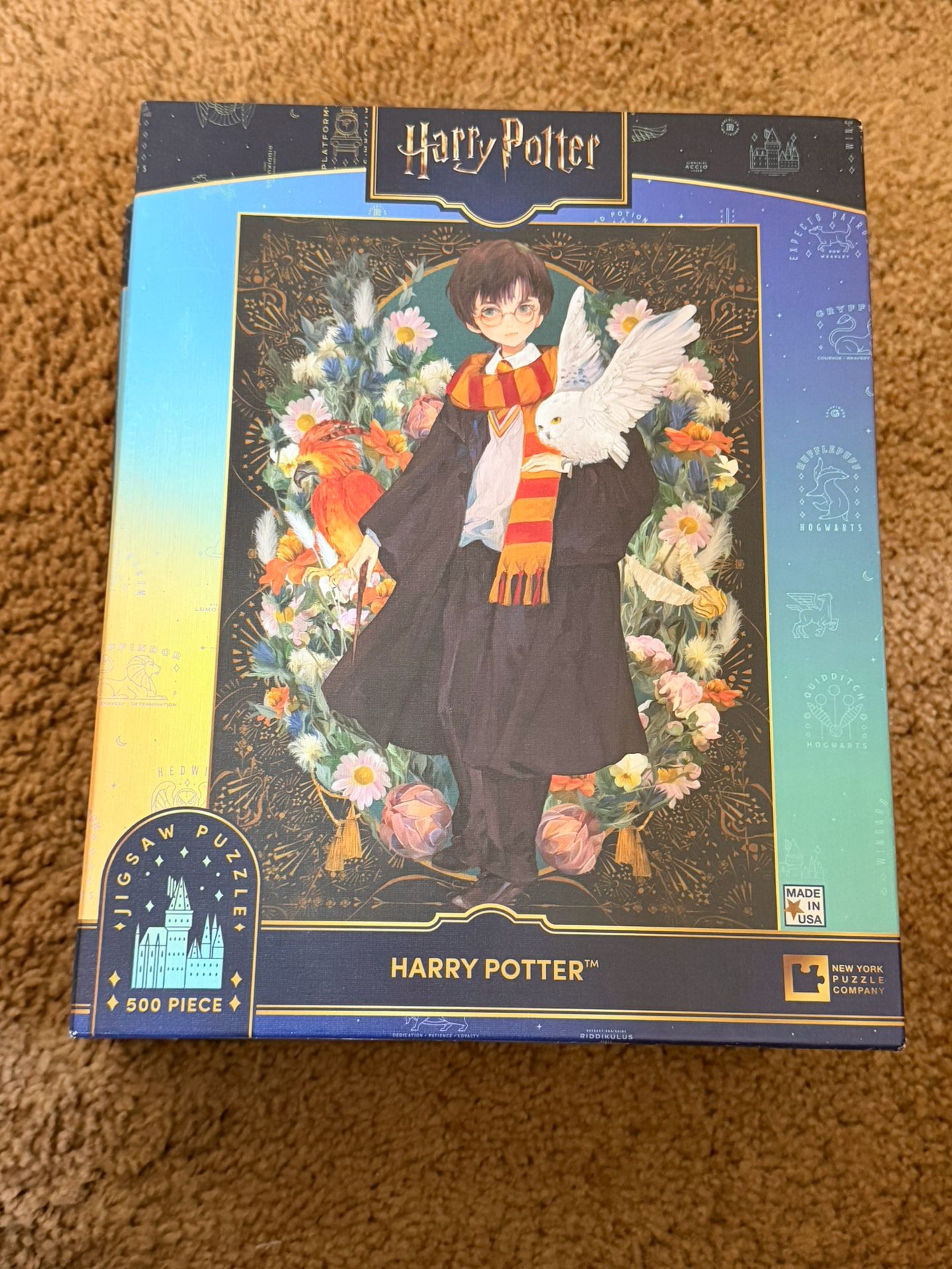 Two 500-piece Harry Potter Puzzles