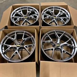 New Set 19 Inch BBS FIR FI-R Style Rims Wheels 19x8.5 +35 19x9.5 +35 (5x114.3) CB: 73.1
