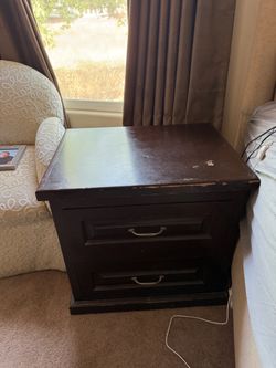 Large dresser and two nightstands