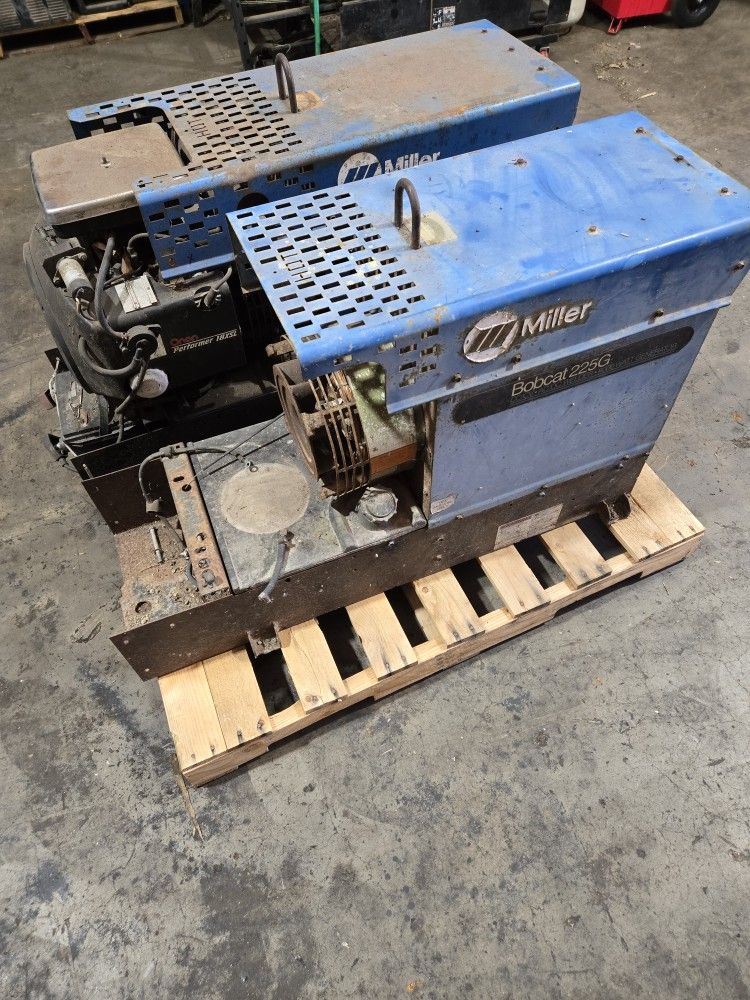 4x Miller & Lincoln Welder Generators FOR PARTS OR REPAIR