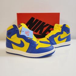 🔥💦 Size 6.5 (5 Youth) - Jordan 1 Retro High | Reverse Laney 💦🔥