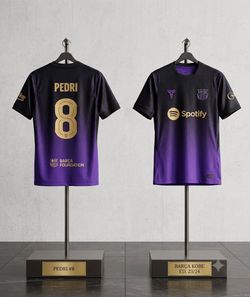 FC Barcelona Kobe Edition Pedri #8 Jersey 26/27