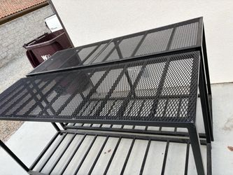 Metal tables