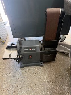 Porter cable belt sander disc sander