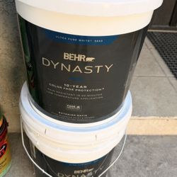 5 gal. Ultra Pure White Satin Exterior Stain-Blocking Paint & Primer