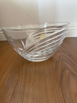 Vintage Lennox Falling Star Crystal Bowl
