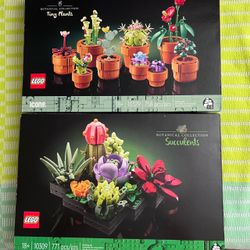 Lego succulents +  Lego tiny plants (pending pickup)