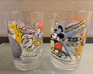 Brand New Disney Glasses Set of 2 $12