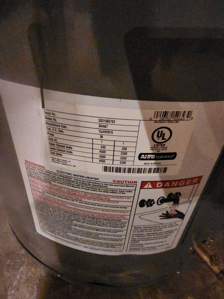 water heater