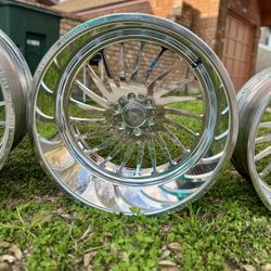 24x14 Stealth Forged Wheels 6 Lug Chevy/gmc