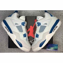 Jordan 4 Military Blue 10 Men