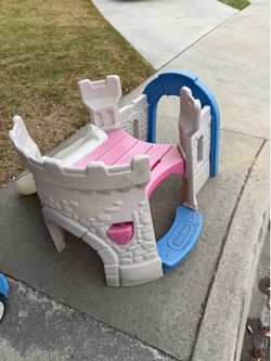 Little tikes slide set